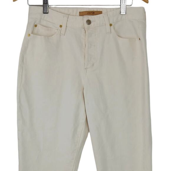 Joe's Jeans SZ 29 The Smith High Rise Straight Ankle STYLE #138445 Off White - Picture 3 of 6